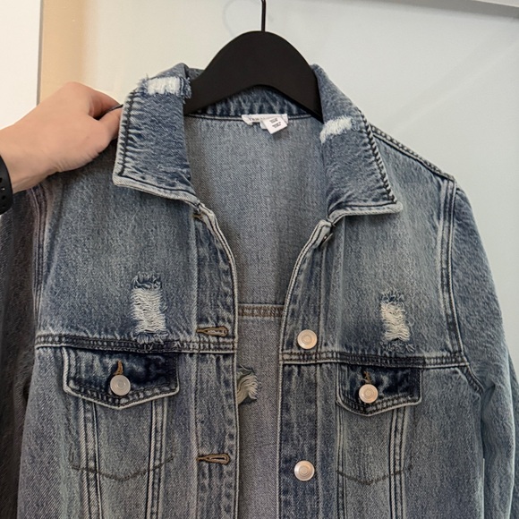 Blue Denim Long Jacket - Picture 5 of 8